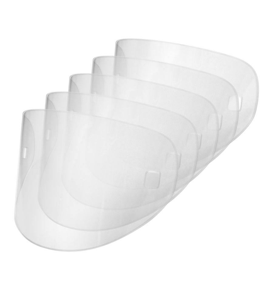 BARRIER PLATE DELTA PLUS Barrier Plate cserélhető polikarbonát látómező (5 db) - Image 1