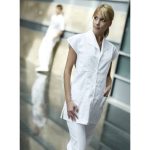 Szilvia galléros ejtett vállú tunika