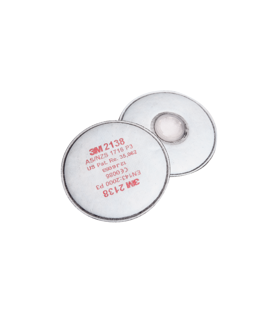 cerva-3m-2138-szurobetet 3M 2138 P3, O3 10x NPK-P részecskeszűrő bétét (1 pár) - Image 1