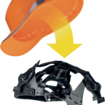 DELTA PLUS Harness V 10 db-os cserélhető fejkosár