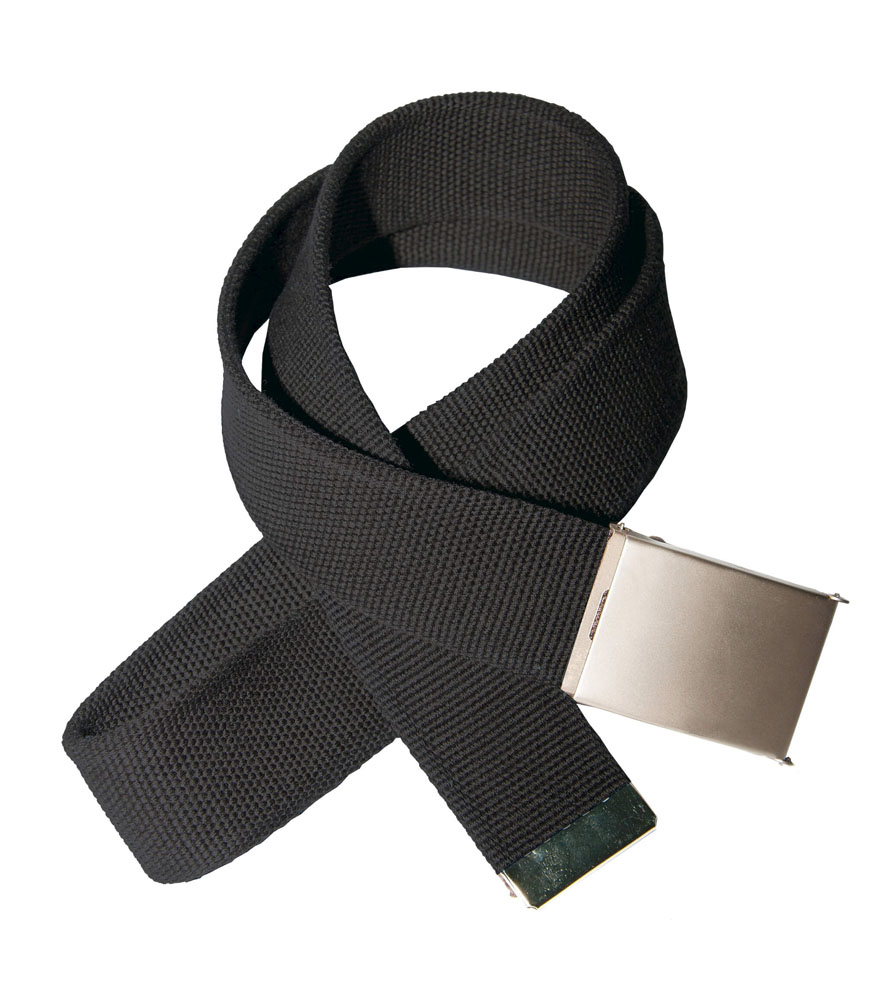 9930000560999_BELT_BROWN_MG_5923-černá CERVA Cerva fekete öv - Image 1