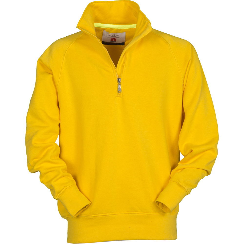 Payper ferfi felzipzaros pulover Miami sarga Payper ferfi felzipzaros pulover Miami sarga