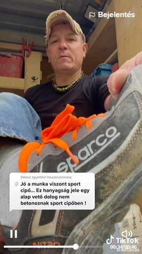 sparco nitro munkavedelmi cipo