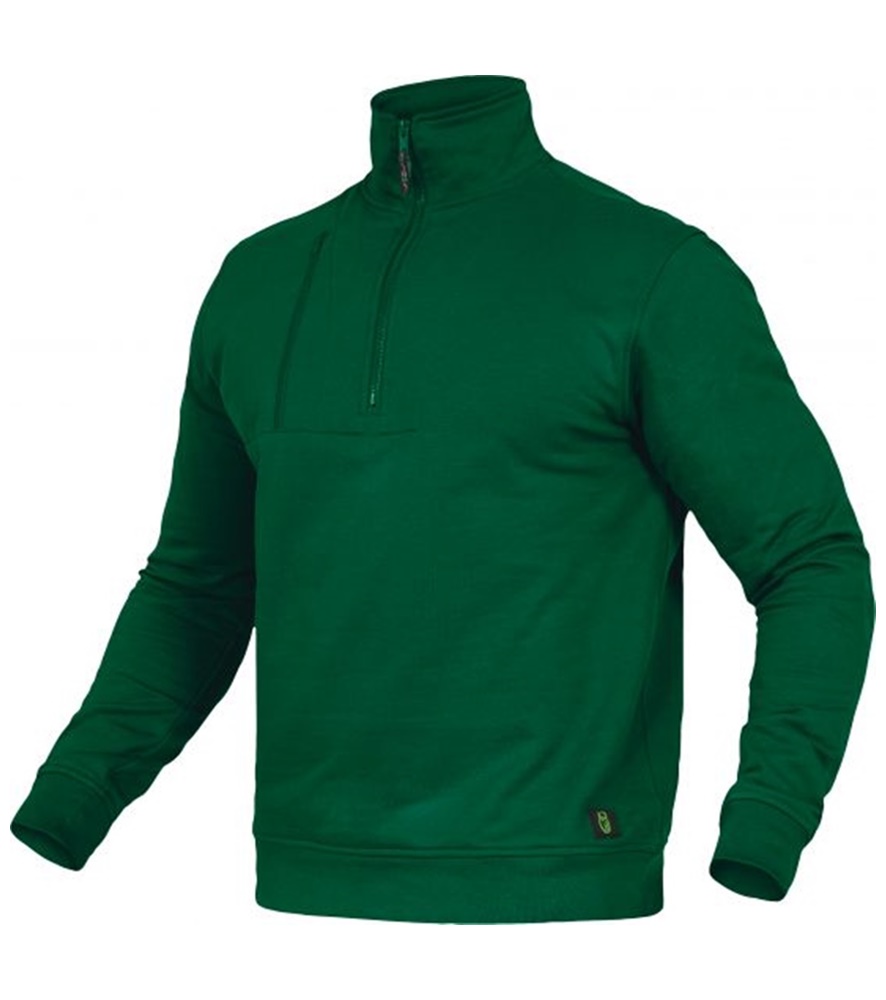 LEIB-FLEX-Line-pulover-zold-FLEXR LEIB FLEX félzipzáros pulóver - Image 1