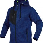 LEIB Flex polár kapucnis kardigán