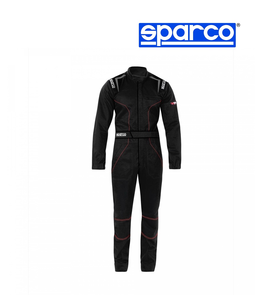 Sparco-MS4-szerelo-overall-fekete Sparco MS-4 szerelő overall - Image 1