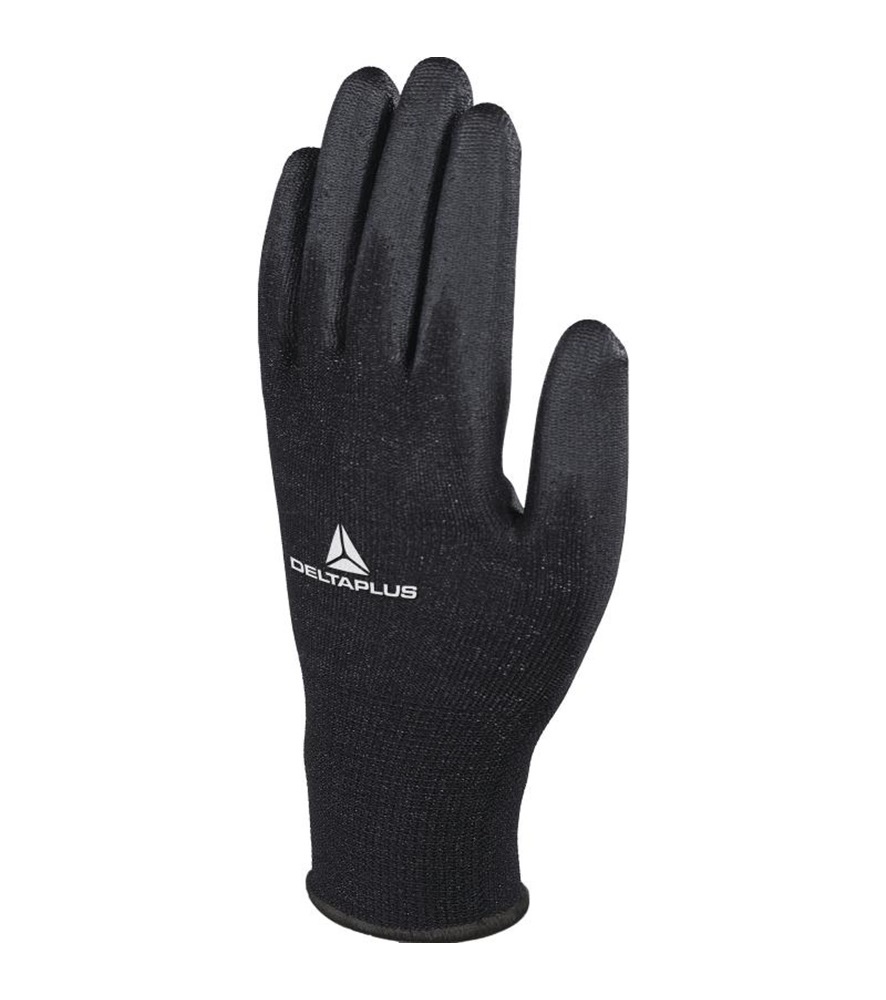 Delta-plus-kotott-polieszter-kesztyu-VE702PN-fekete Delta Plus kötött poliészter kesztyű VE702P - Image 1