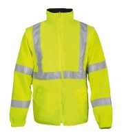 Vizwell 5 az 1-ben szélálló vízálló jól láthatósági jelző kabát, parka - Image 10