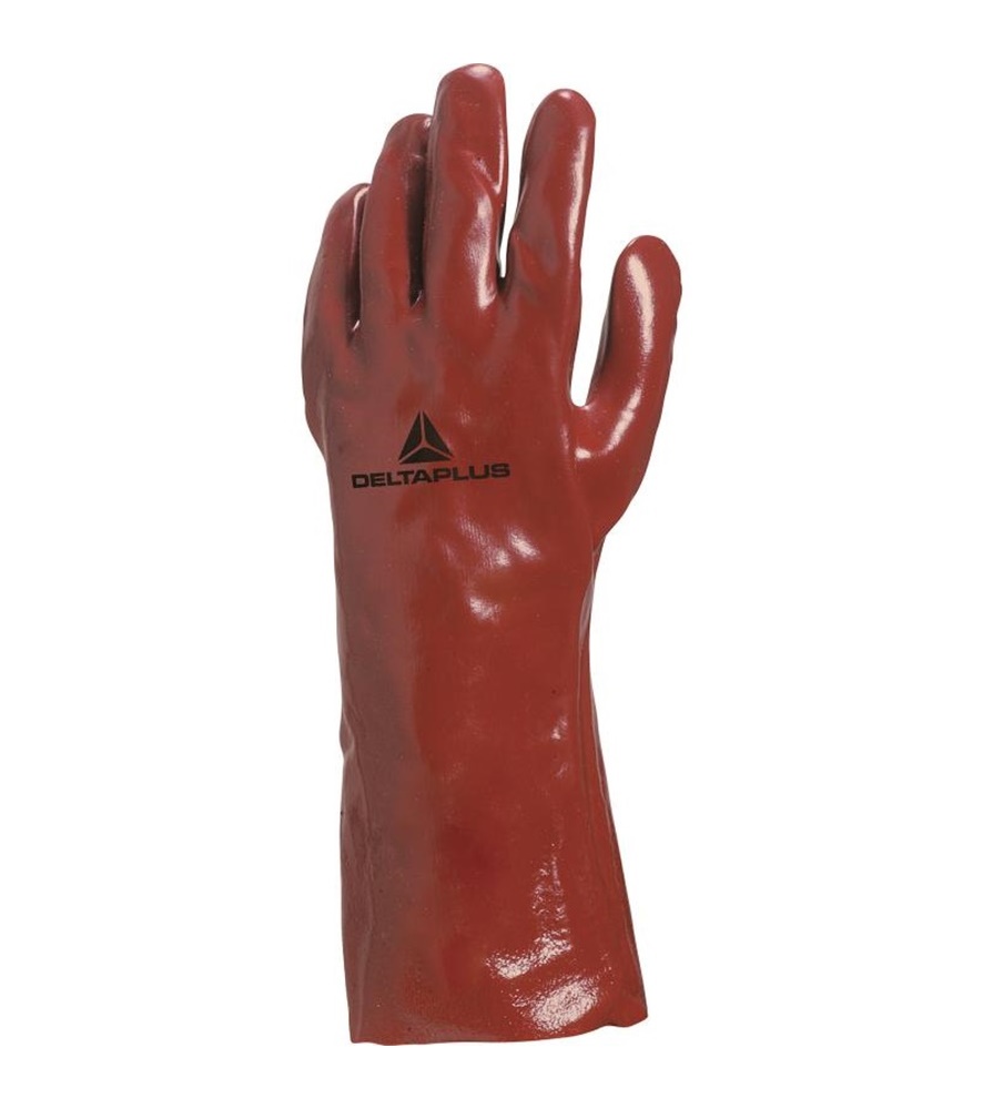 Deltaplus-pvc-kesztyu-35cm-piros-PVC7335 Delta Plus PVC kesztyű PVC7335 - Image 1