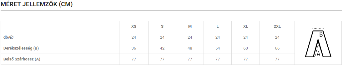 pr554 szakacsnadrag merettablazat