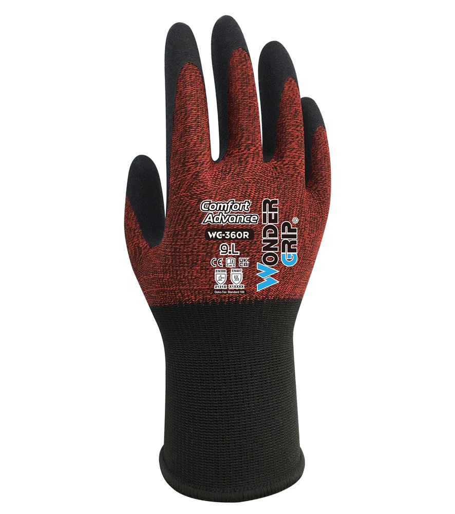 wondergrip-munkavedelmi-kesztyu-wg-360R-comfort-advance WonderGrip Comfort Advance védőkesztyű WG360R - Image 1