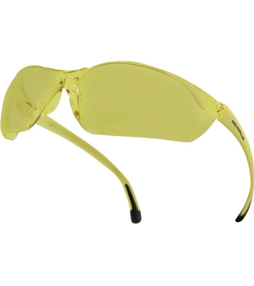 Delta-plus-MEIA-sarga-egyteru-polikarbonat-vedoszemuveg Delta Plus MEIA védőszemüveg - Image 1