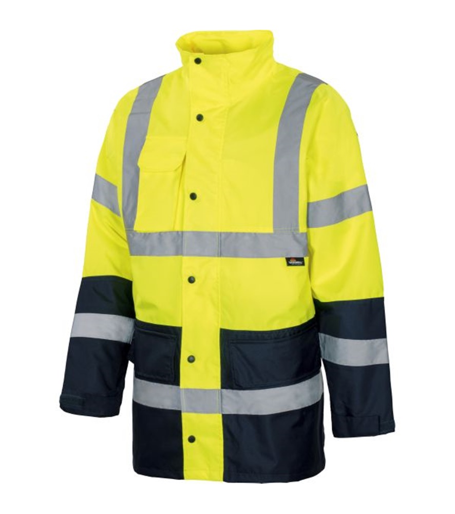 Vizwell-jol-lathatosagi-esokabat-jelzősárga-VWJK61-Y Vizwell jól láthatósági esőkabát - Image 1
