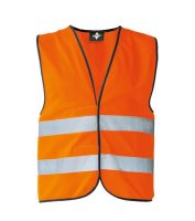 Korntex WOLFSBURG biztonsági mellény fekete szegéllyel - Image 2