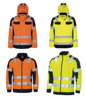 Vizwell jól láthatósági vízálló külső kabát vagy hozzáillő steppelt belső kabát VW433 VWFC62