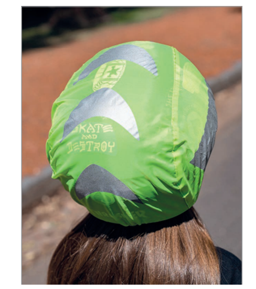 Korntex_sisakra_huzhato_huzat_MAASTRICH Korntex MAASTRICHT kerékpár sisakra helyezhető jól láthatósági huzat - Image 1