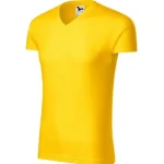 Malfini Slim Fit 146 V-nyakú férfi póló