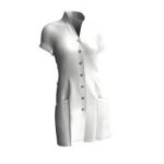 TT Workwear New York fehér tunika -48