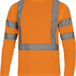 DELTA PLUS STAR poló fluo narancs S