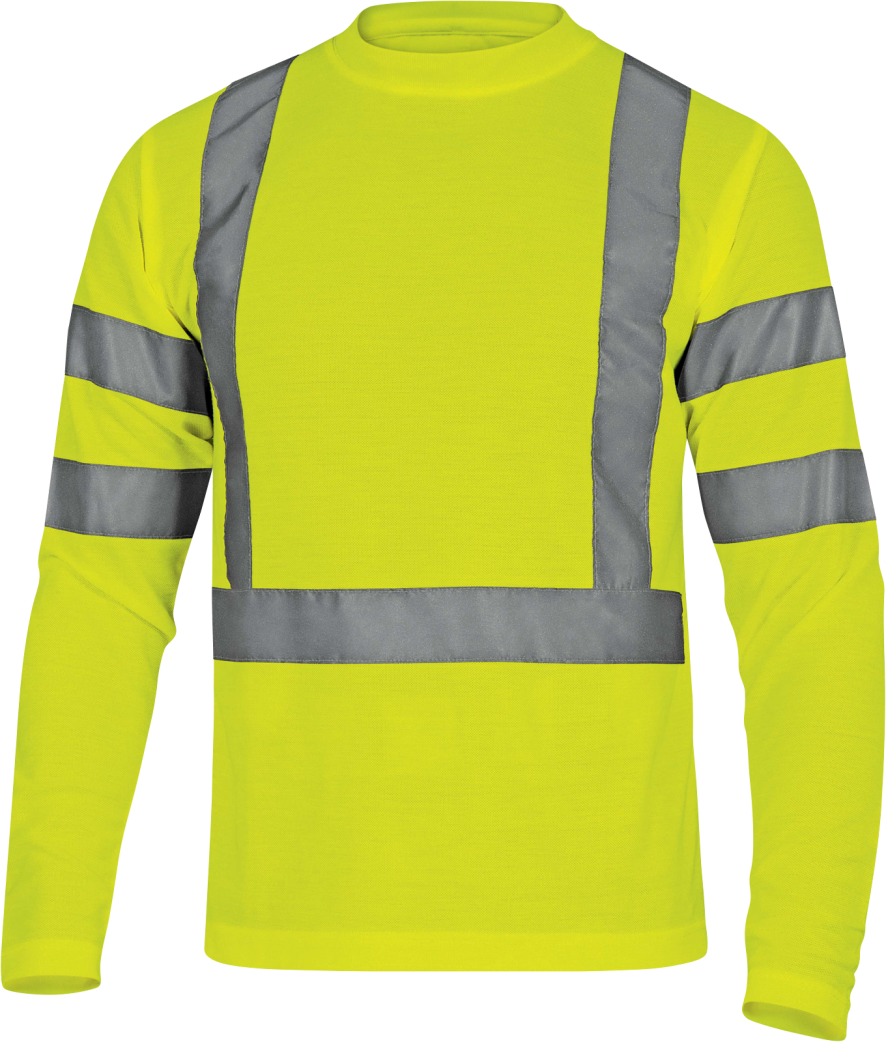 Delta_Plus_STAR_sarga DELTA PLUS STAR poló fluo sárga S - Image 1