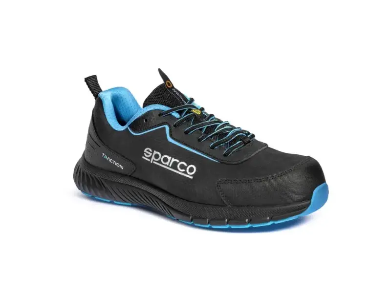 SPARCO-TRACTION-TAKUMA-ESD-S3-munkavedelmi-vedocipo SPARCO TRACTION TAKUMA ESD S3S SR FO HRO SC nubuk védőcipő - Image 1