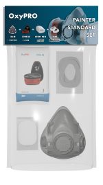 OXYPRO ZX6LA27N11P2-f festő alapkészlet 5 részes, maszk+szűrő+kiegészítők - Image 8