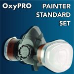 OXYPRO ZX6LA27N11P2-f festő alapkészlet 5 részes, maszk+szűrő+kiegészítők