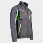 STENSO PRISMA LIGHT STRETCH munkakabát szürke-zöld (02002344) - Image 5