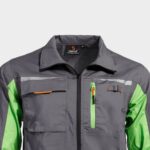 STENSO PRISMA LIGHT STRETCH munkakabát szürke-zöld (02002344) - Image 6