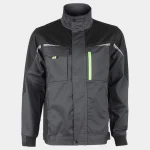 STENSO PRISMA SPANDEX munkakabát szürke-fekete-zöld (02000652)