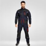 STENSO KASTOR stretch derekas munkanadrág szürke-narancs (02002519) - Image 4