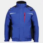 STENSO PRISMA téli munkakabát fekete-királykék (03000113) - Image 4