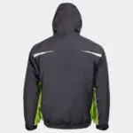 STENSO PRISMA téli munkakabát szürke-zöld (03000117) - Image 3