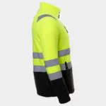 STENSO PRISMA HV FLEECE láthatósági polár kabát sárga-fekete (03001108) - Image 6