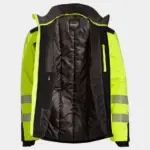 STENSO REVOLT HV SOFTSHELL téli láthatósági kabát sárga (04100339) - Image 4