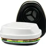 OXYLINE X70926 ABEK1 P3 R D gázszűrő bajonett zár 2pár/csomag