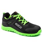 SPARCO PRACTICE ADVANCED RINUS ESD S1PS SR FO SC munkavédelmi cipő fekete-zöld