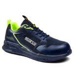 SPARCO TURBO FLINGER ESD S1PS SR FO munkavédelmi cipő tengerkék-lime