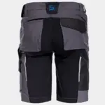 STENSO REVOLT RIPSTOP STRETCH férfi sztreccs rövid munkanadrág szürke-fekete - Image 3