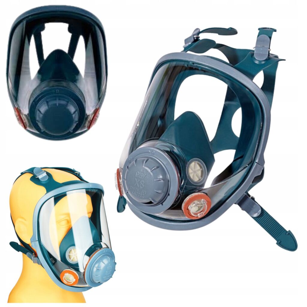 Celooblicejova protiplynova lakovaci maska Oxyline OxyPro X8 velikost M