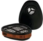 OXYLINE OXYPRO X705 A2 gázszűrő EN 14387:2021 bajonett zár 2 db/csomag