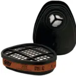 OXYLINE OXYPRO X705 A2 gázszűrő EN 14387:2021 bajonett zár 2 db/csomag