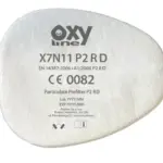 OXYLINE X7N11 P2 R D részecske előszűrő, X701 A1, X702 A1, X703, ABEK1, 4 db/csomag