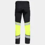 STENSO PRIMO HV LIGHT STRETCH láthatósági könnyű stretch munkanadrág sárga-fekete - Image 6