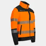 STENSO PRIMO HV LIGHT STRETCH láthatósági stretch munkakabát narancs - Image 5