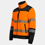 STENSO PRIMO HV LIGHT STRETCH láthatósági stretch munkakabát narancs - Image 3