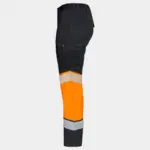 STENSO PRIMO HV STRETCH láthatósági stretch munkanadrág narancs-fekete - Image 3