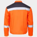 STENSO COLLINS SUMMER HV férfi láthatósági munkakabát naracssárga - Image 6
