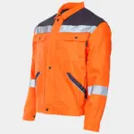 STENSO COLLINS SUMMER HV férfi láthatósági munkakabát naracssárga - Image 3