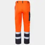 STENSO COLLINS SUMMER HV férfi láthatósági derekas munkanadrág naracssárga - Image 6